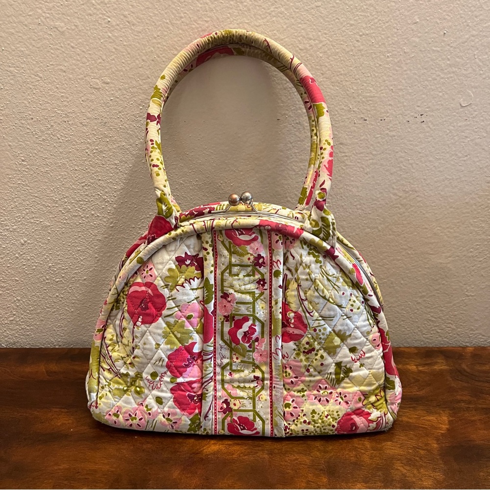 Vera Bradley Make Me Blush Purse Handbag Tote